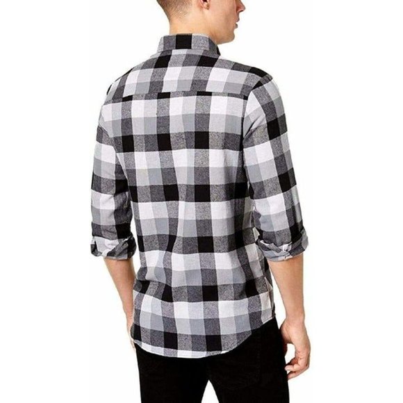 Club Room Mens Plaid Flannel Button-Down Shirt XXL $40.00 - Picture 2 of 4